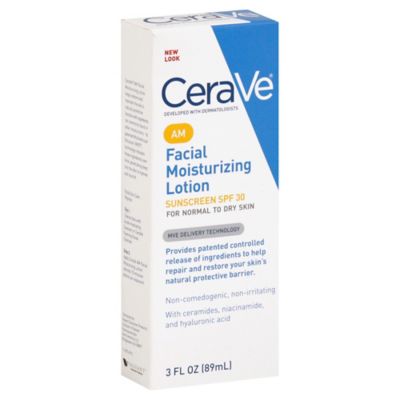 cerave facial moisturizing lotion spf am oz bedbathandbeyond