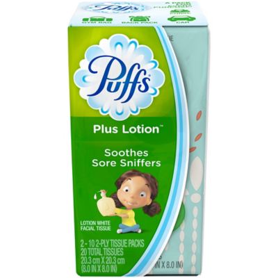 Puffs Plus Lotion Facial Tissues, 448 Count per pack, Pack of 3