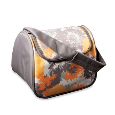 floral insulated lunch bag