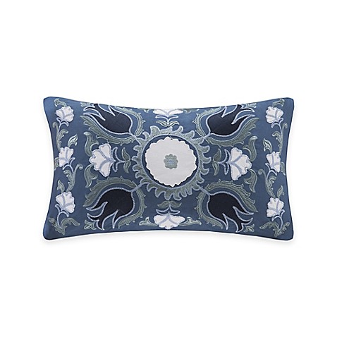 Harbor House Freya Oblong Throw Pillow in Blue - Bed Bath & Beyond