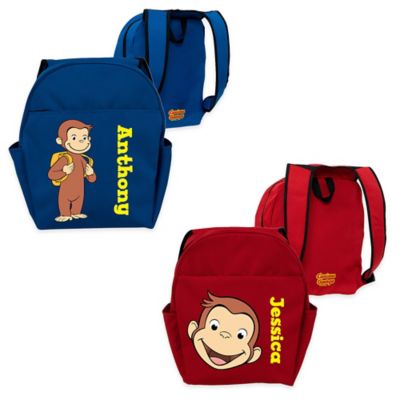 curious george plush backpack