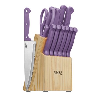 ginsu knife block set