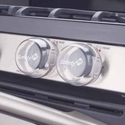 Clear View Stove Knob Covers (Package of 5) by Safety 1st