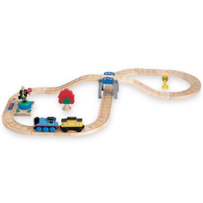 thomas wooden railway figure 8 set