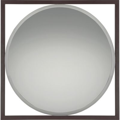 Quoizel Vista 30-Inch Round Mirror in Western Bronze - Bed Bath & Beyond