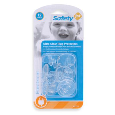 Safety 1st Clear Outlet Plugs (12-Pack)
