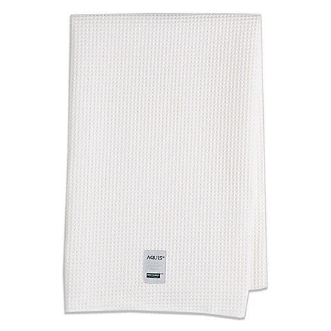 weave waffle aquis towel hair