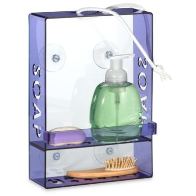 acrylic shower caddies