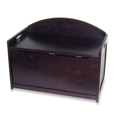 black toy chest bench