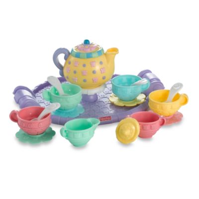 fisher price tea pot set