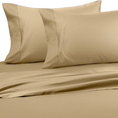 Buy Wamsutta® Wrinkle Free Pima Sateen Open Stock Fitted Sheet from Bed