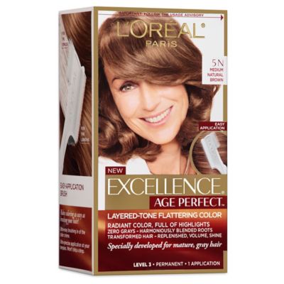 L'Oréal® Paris Excellence® Age Perfect Hair Color in 5N ...