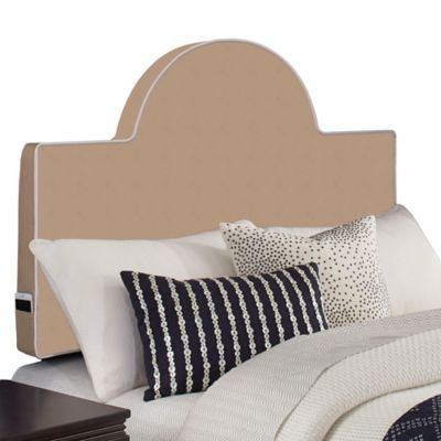 Buy Perfect Fit Instant Rounded Twin King Headboard Pillow ...