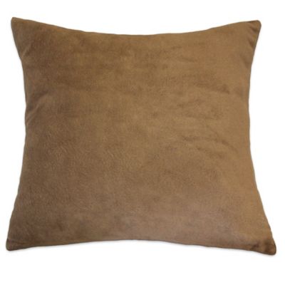 Buy PUR Cashmere Soft Brushed Viscose from Bamboo Square 24-Inch Throw Pillow in Lichen from ...