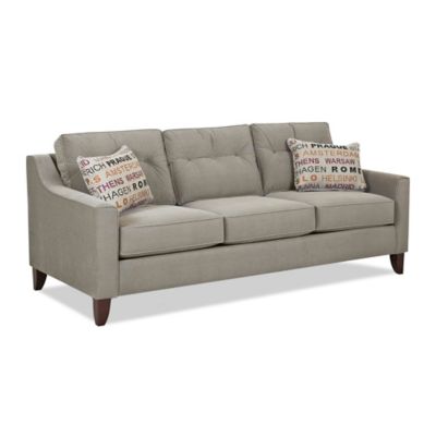 Klaussner® Audrina Sofa in Grey - Bed Bath & Beyond
