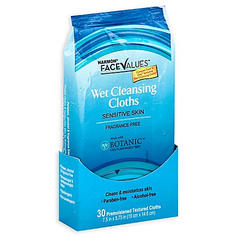 harmon cleansing cloths sensitive