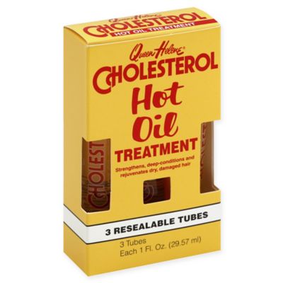 Queen Helene Cholesterol 3-Pack Hot Oil Treatment - Bed ...