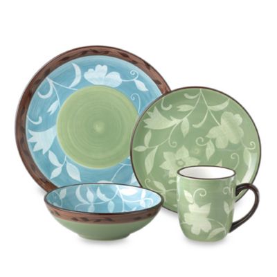 Pfaltzgraff® Patio Garden 16-Piece Dinnerware Set - Bed Bath & Beyond