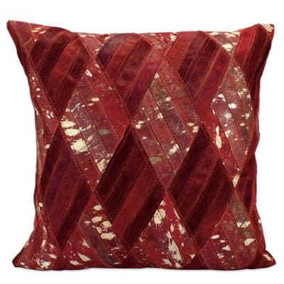 Buy Red Burgundy Throw Pillow from Bed Bath & Beyond