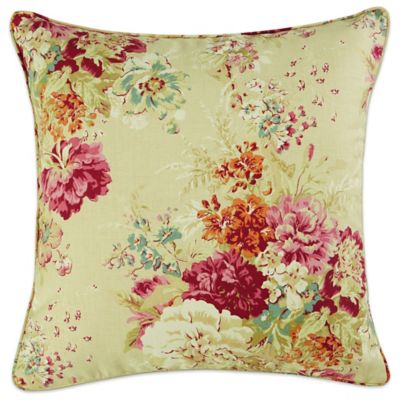 Sure Fit® Ballad Bouquet By Waverly™ Knife Edge Pillow Slipcover - Bed 