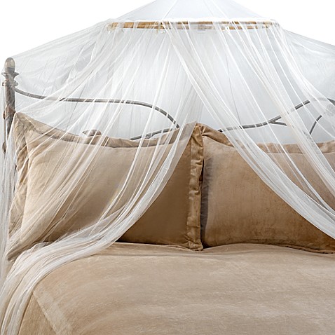 Siam Bed Canopy and Mosquito Net in Ivory