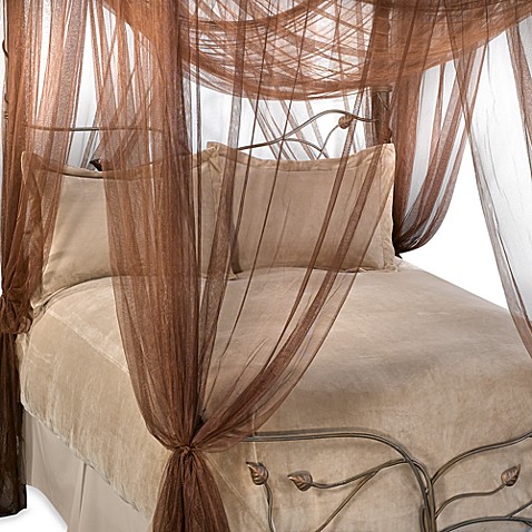 Buy Majesty Bed Canopy in Coco Brown from Bed Bath & Beyond