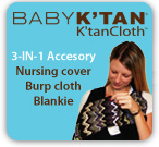 3-in-1 accessory, nursing cover, burp cloth, blankie