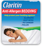 Claritin Anti-Allergen Bedding