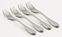 Set of Four (4) Knork Matte Forks