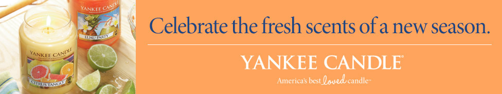 Yankee Candle: Celebrate the Fresh Scents of a New Season.