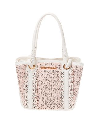BETSEY JOHNSON CHIC FRILLS TOTE