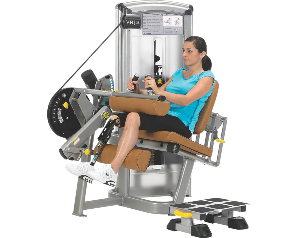 Total Access Leg Curl disabled accessible fitness equipment Cybex