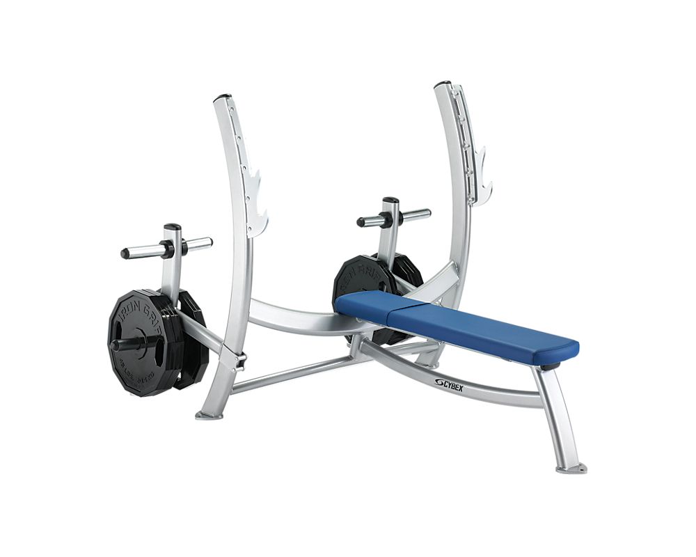 Olympic Bench Press with Weight Storage Cybex