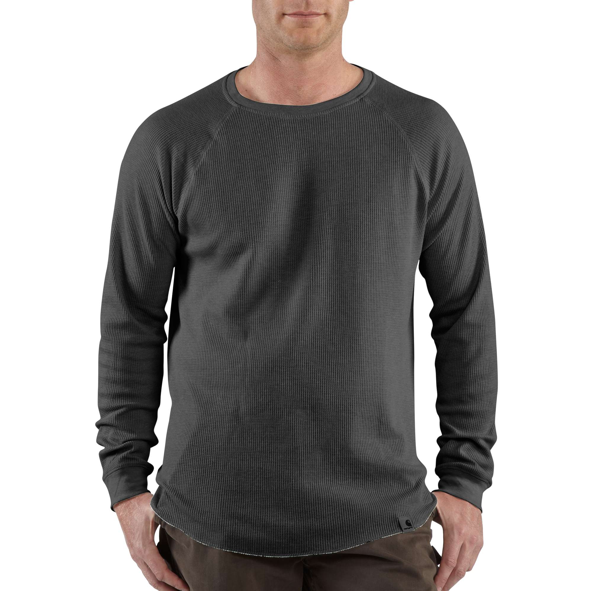Men�s Lightweight Thermal Knit Crewneck