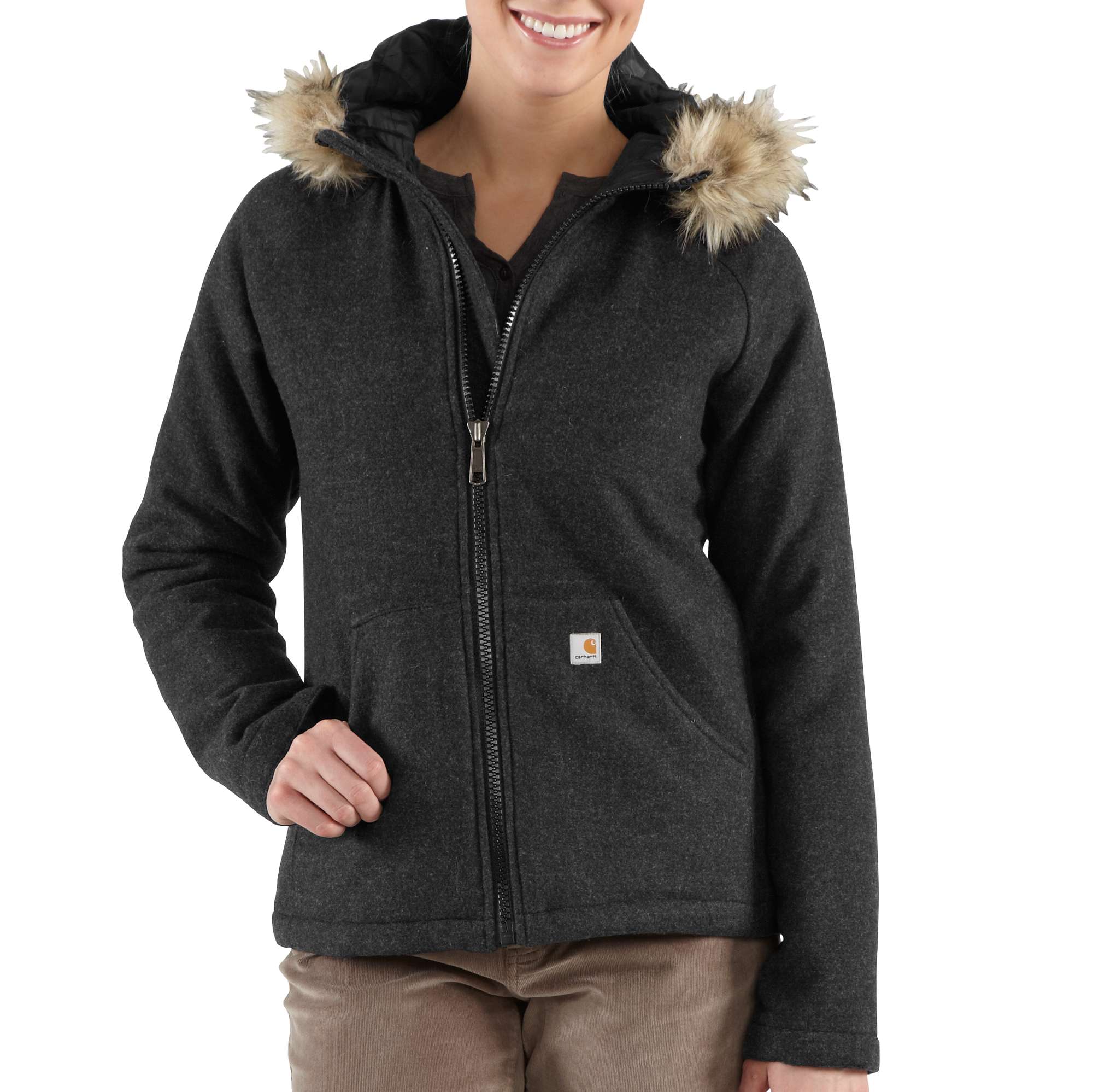 Women�s Camden Solid Wool Jacket