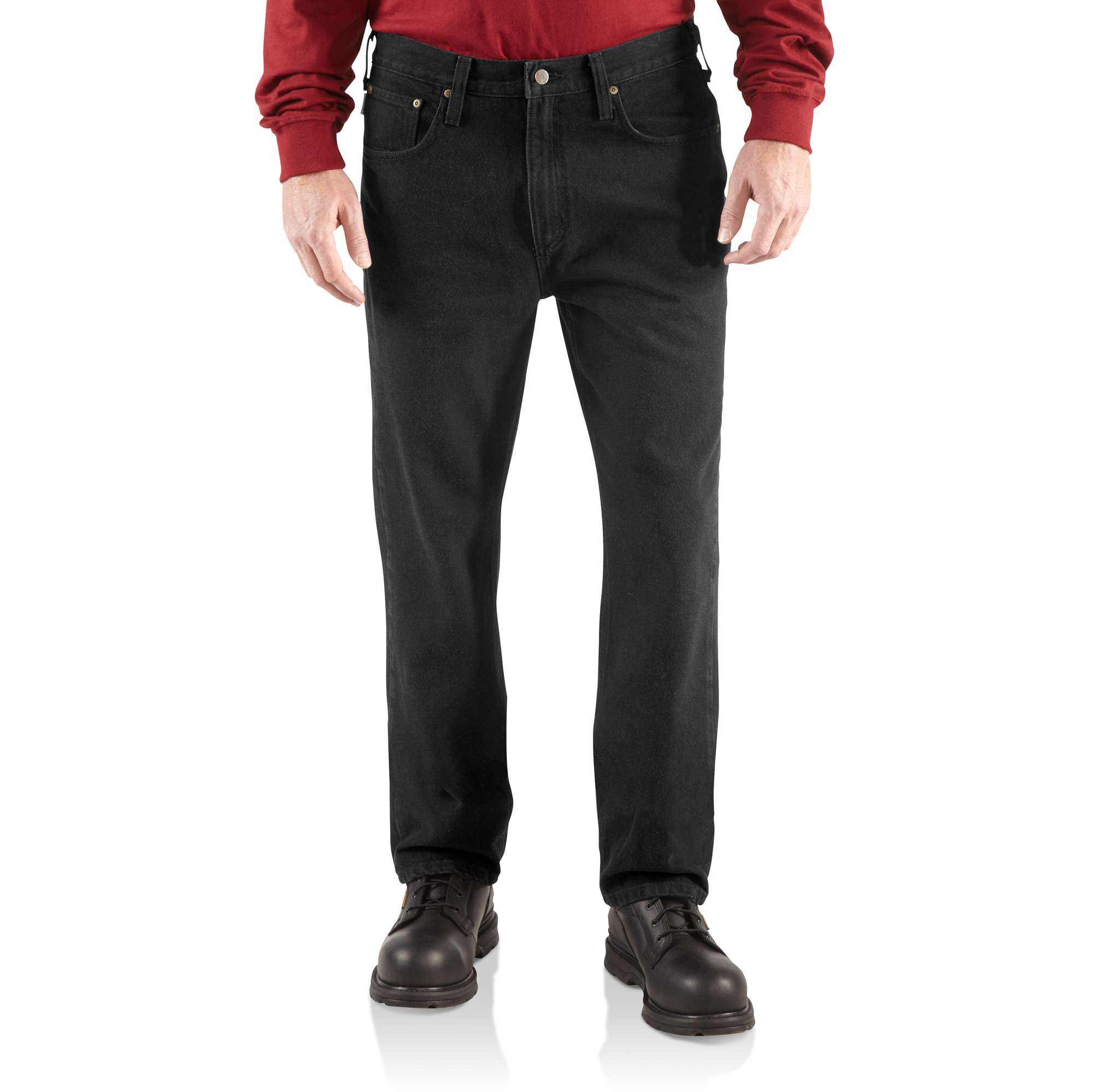 Men�s Relaxed Straight Colored Denim Jean
