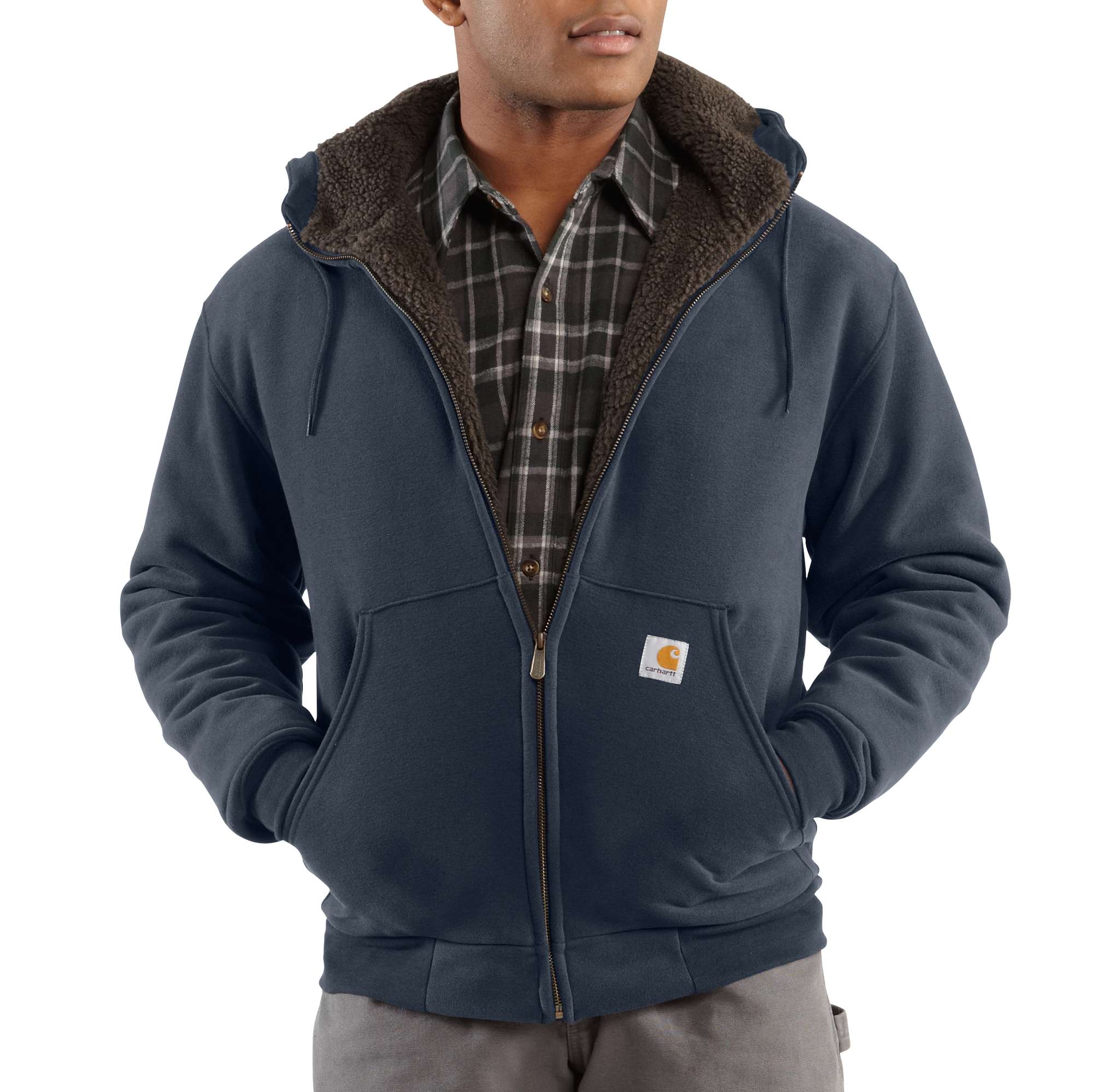 Carhartt Collinston Brushed Fleece Sherpa-lined Sweatshirt