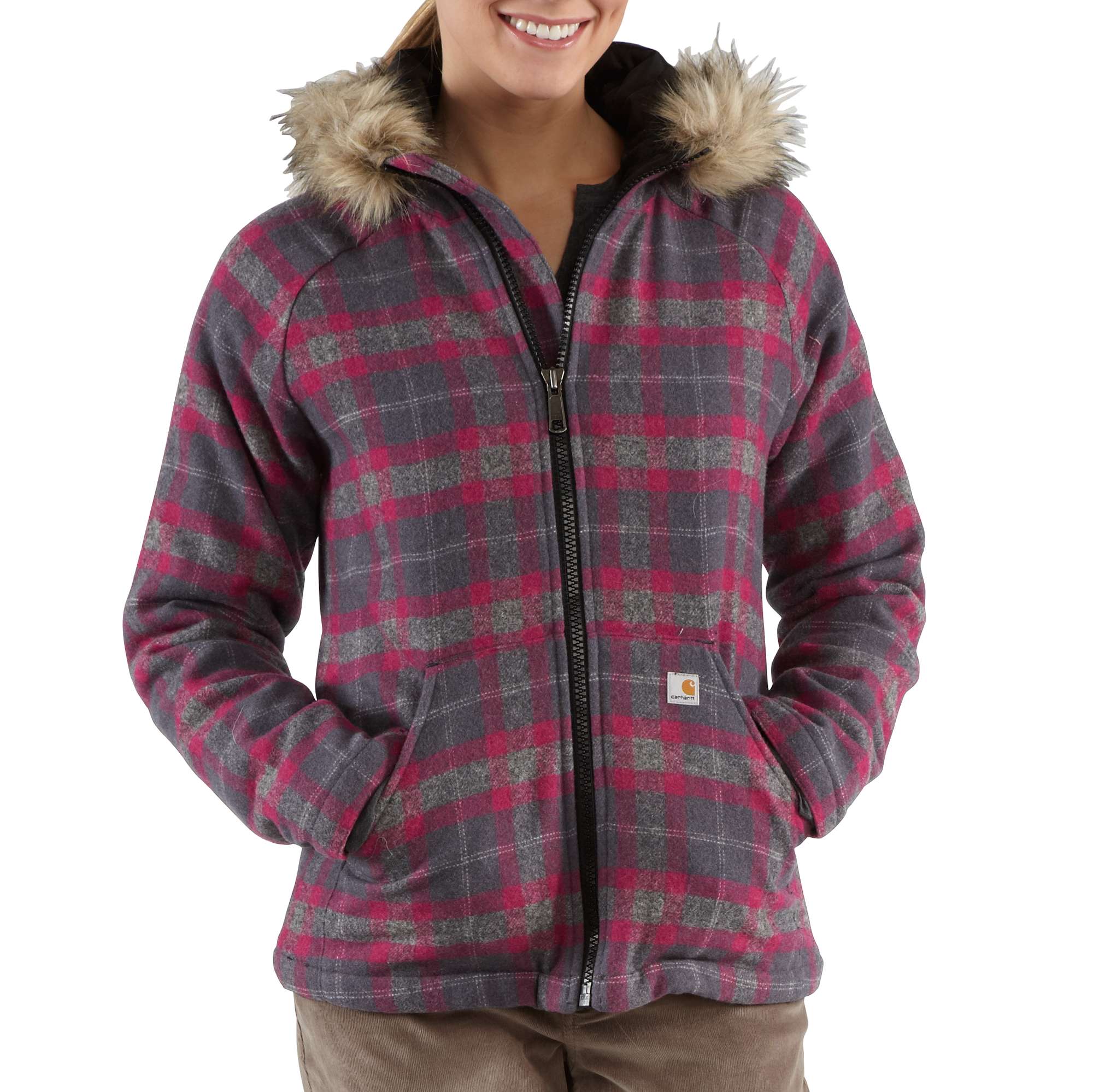 Women�s Camden Plaid Wool Jacket