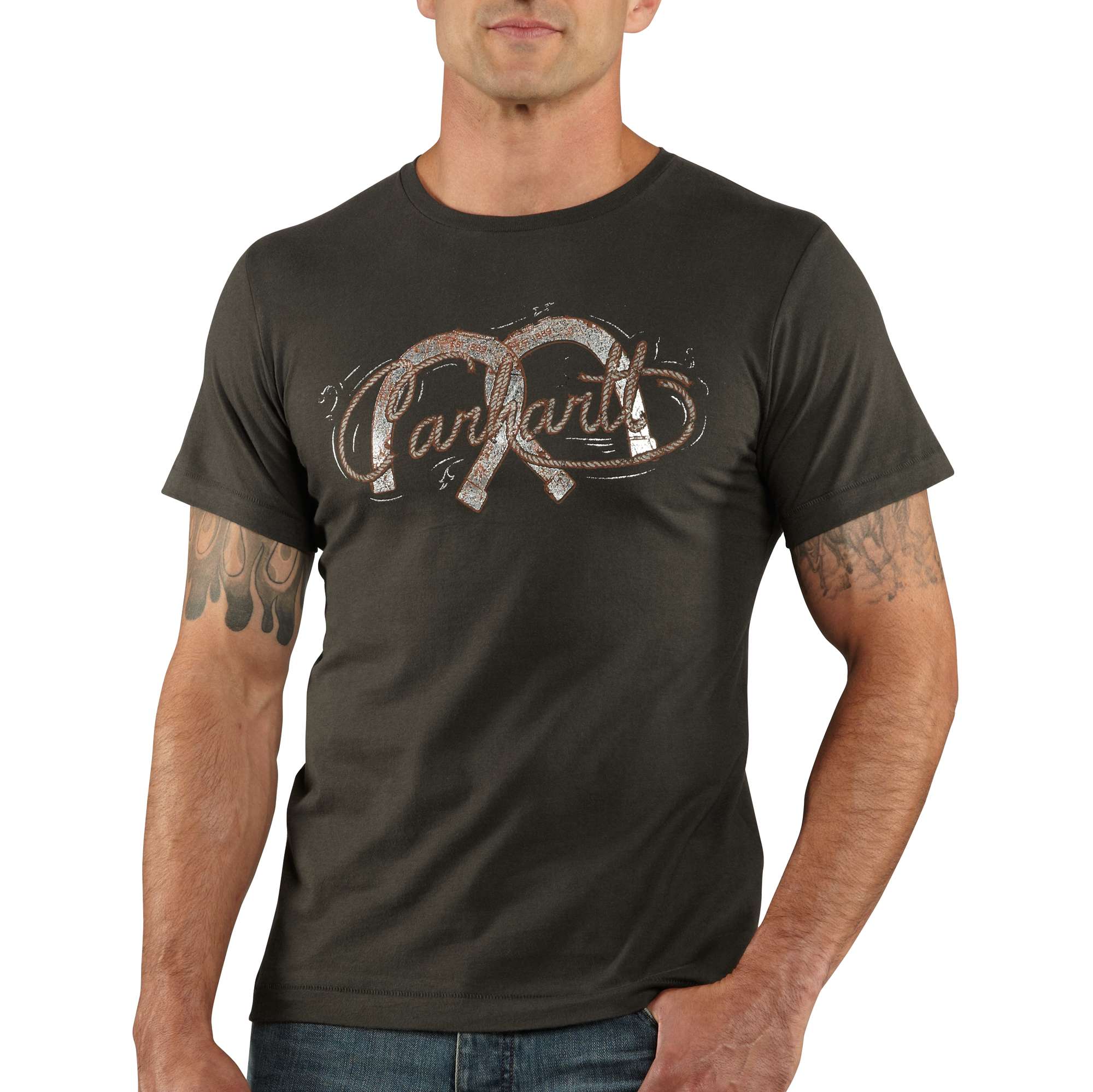 Men�s Graphic Horseshoes Short-Sleeve T-Shirt