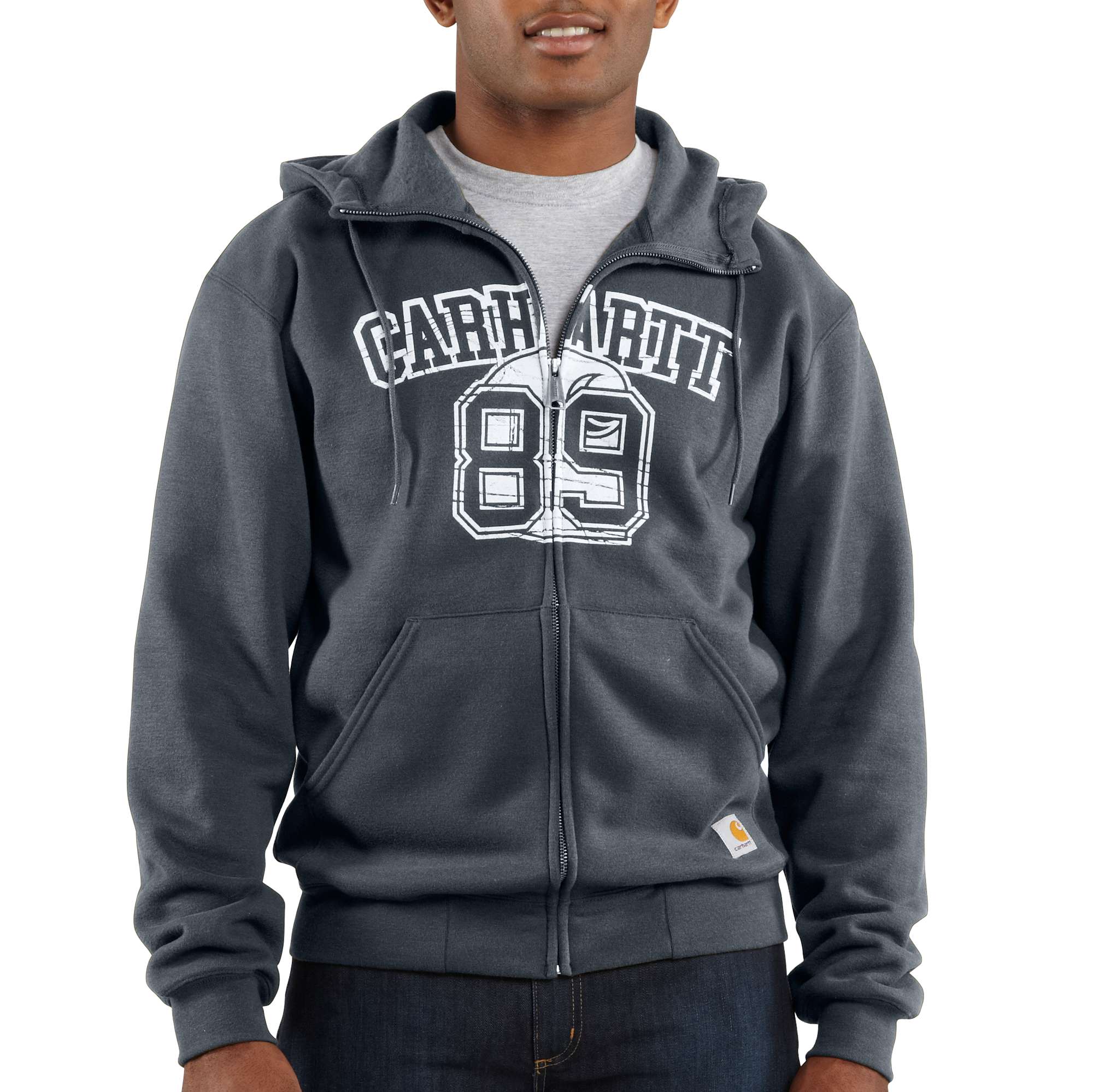 Men�s Graphic Ace 89 Zip-Front Brushed Hooded Sweatshirt