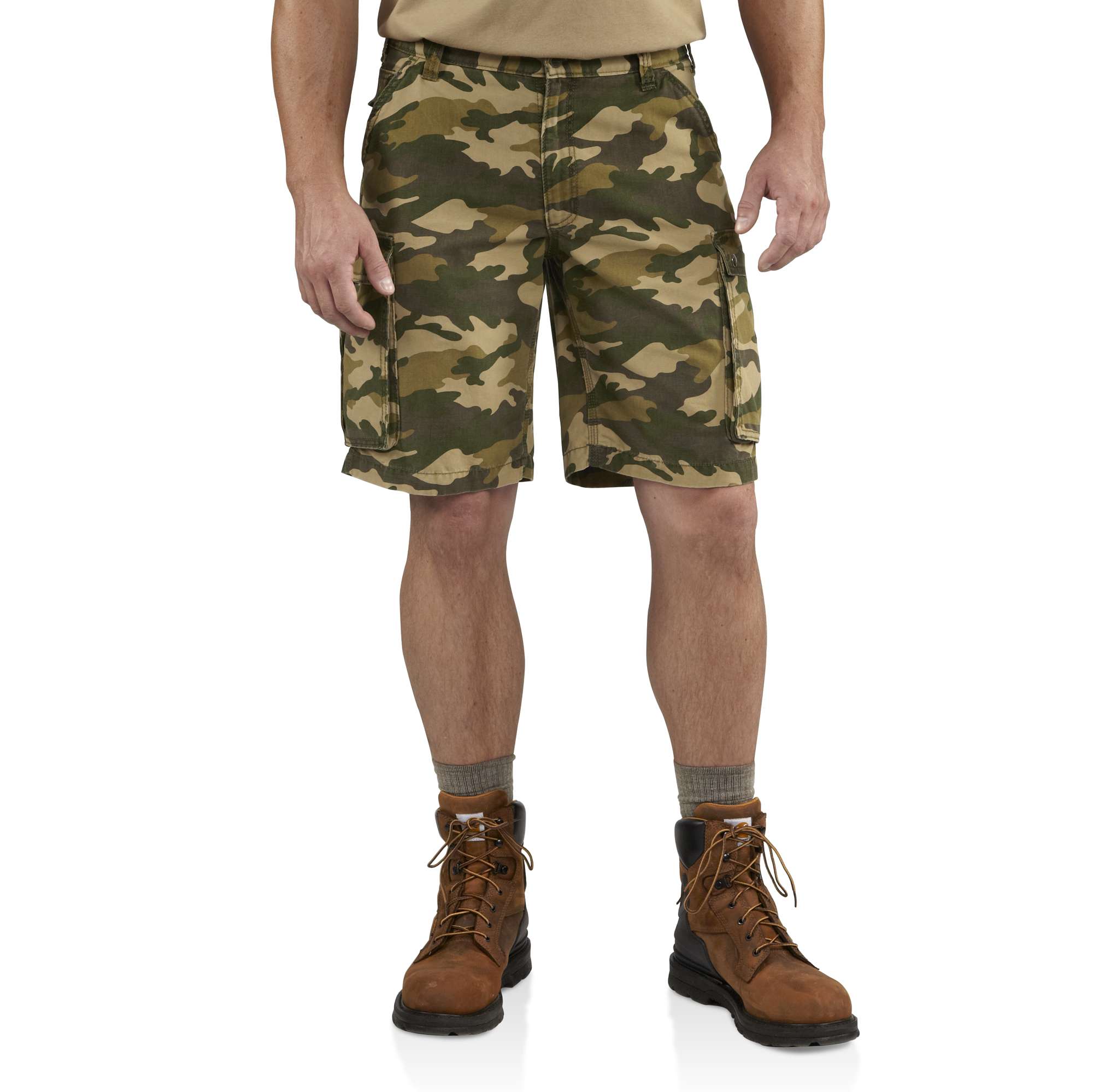 Men's Rugged Cargo Camo Short