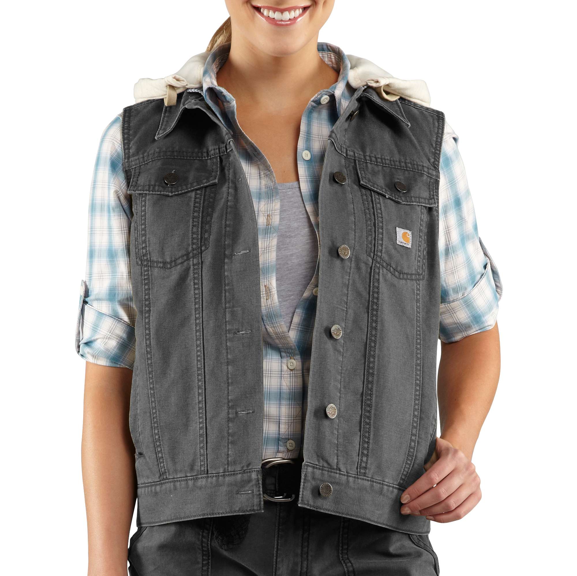 Women's Tomboy Hooded Vest
