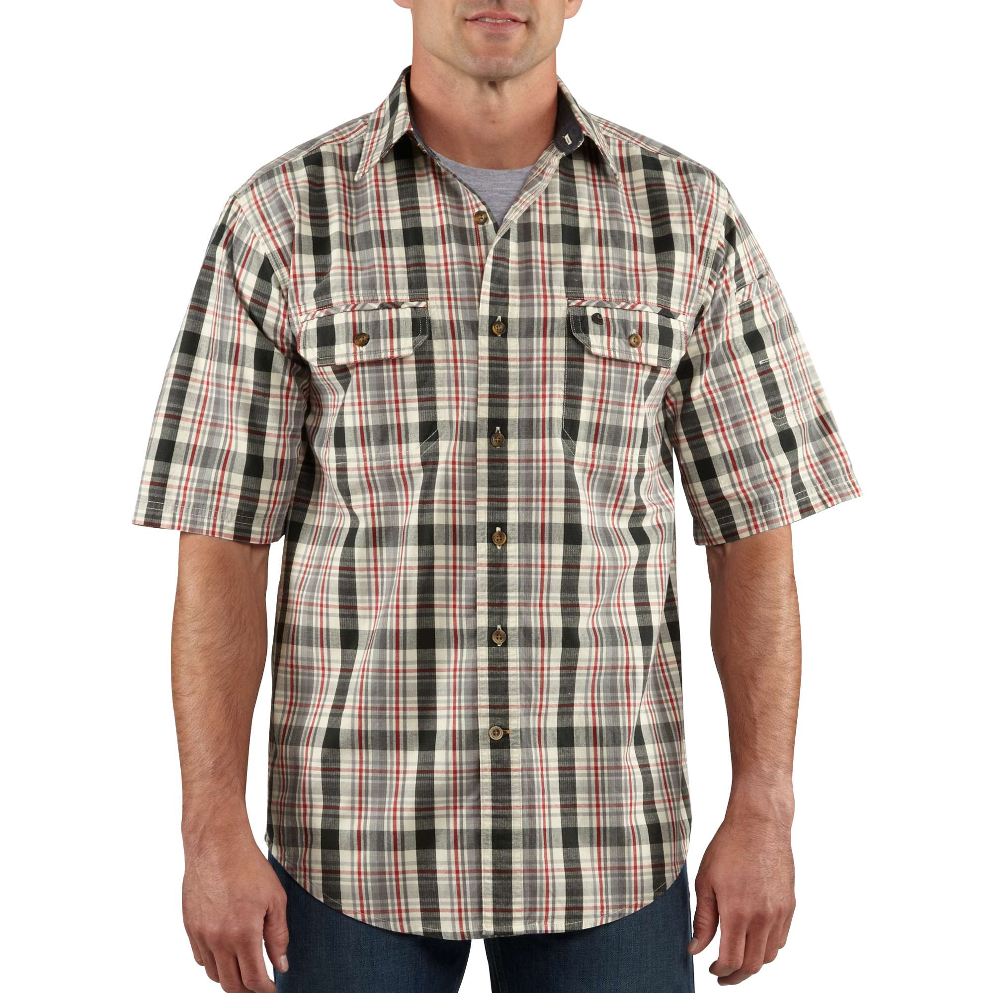 Men's Standish Plaid Short-Sleeve Shirt