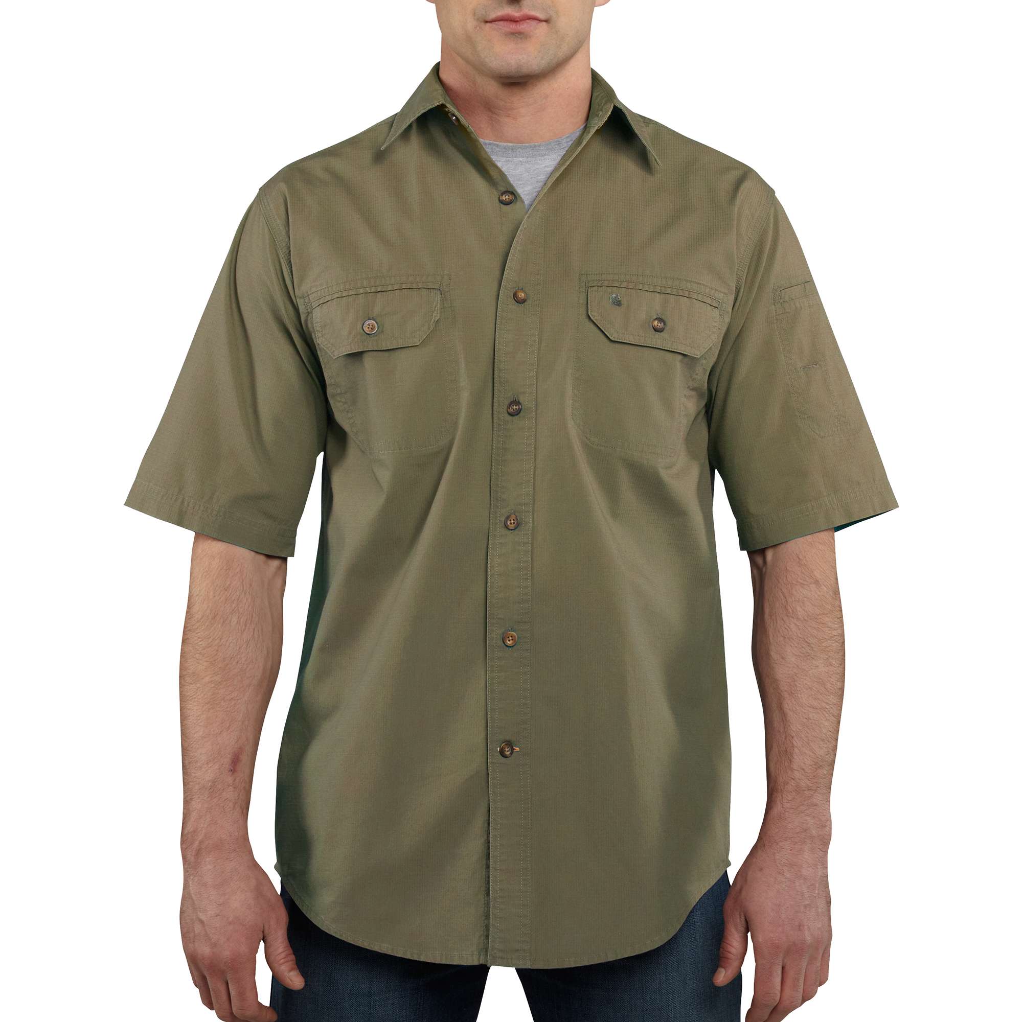 Men�s Standish Solid Short-Sleeve Shirt