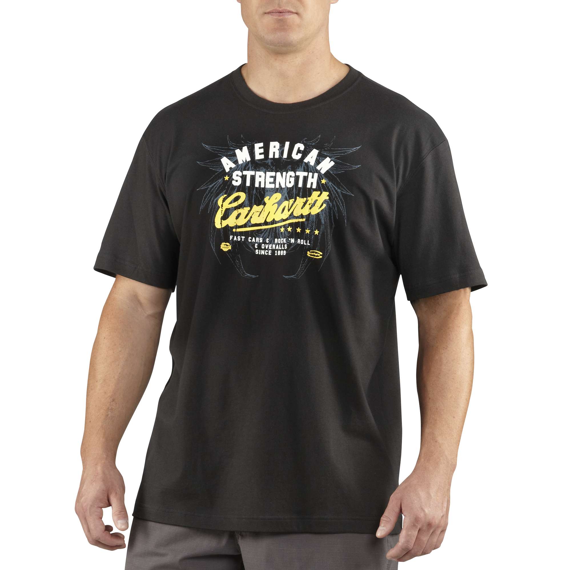 Men�s Graphic American Strength Short-Sleeve T-Shirt