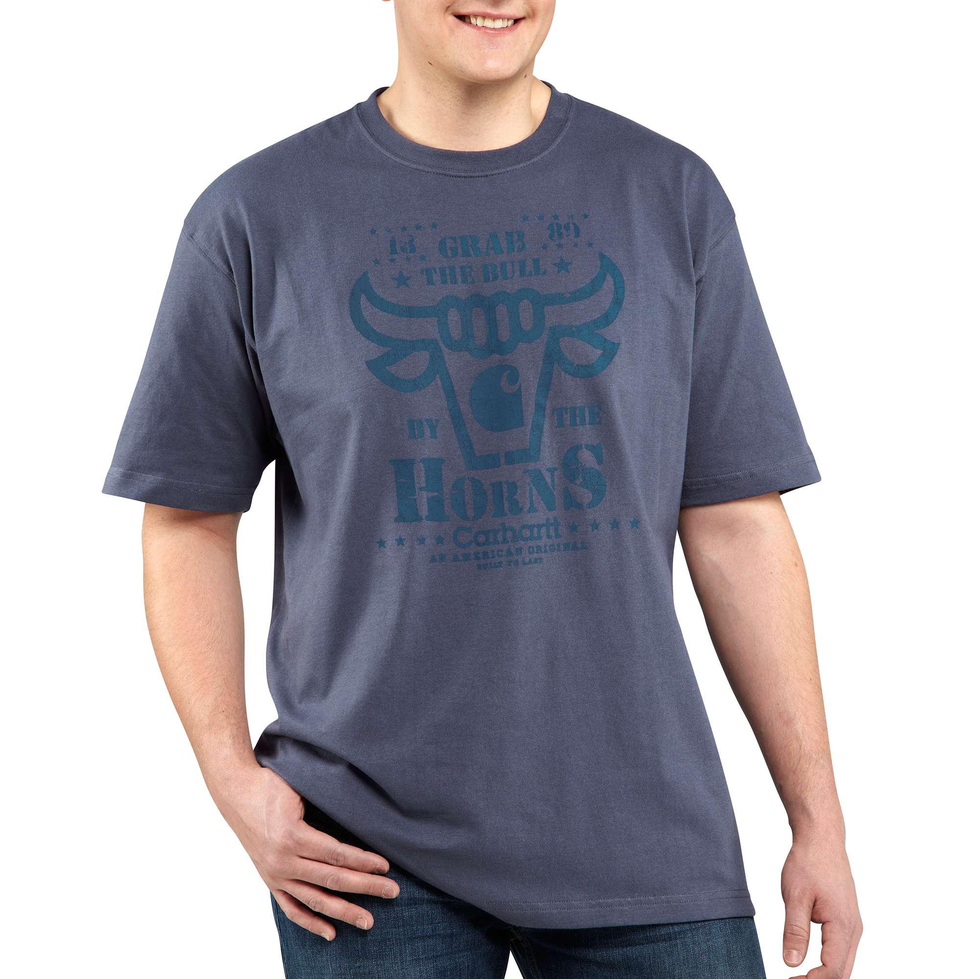 Men�s Graphic Bull Short-Sleeve T-Shirt