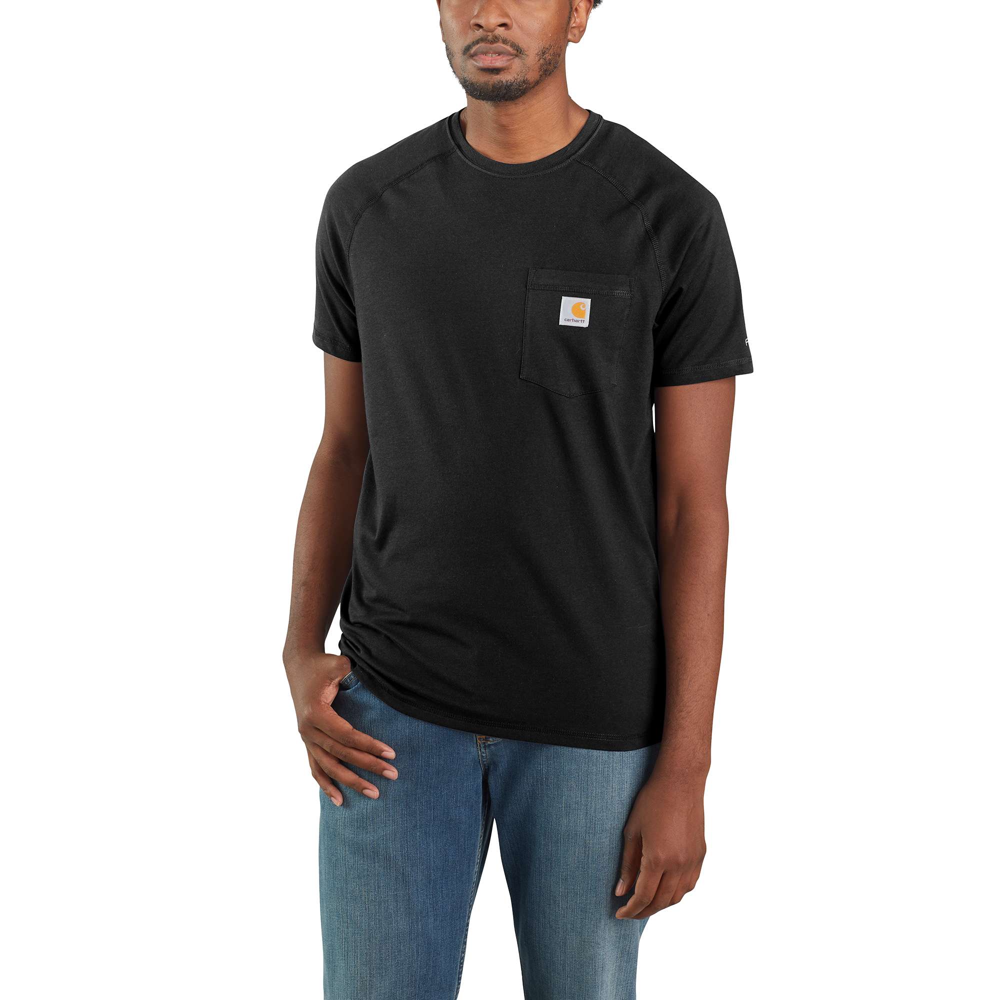 Image of Carhartt Force Cotton Delmont Short-Sleeve T-Shirt
