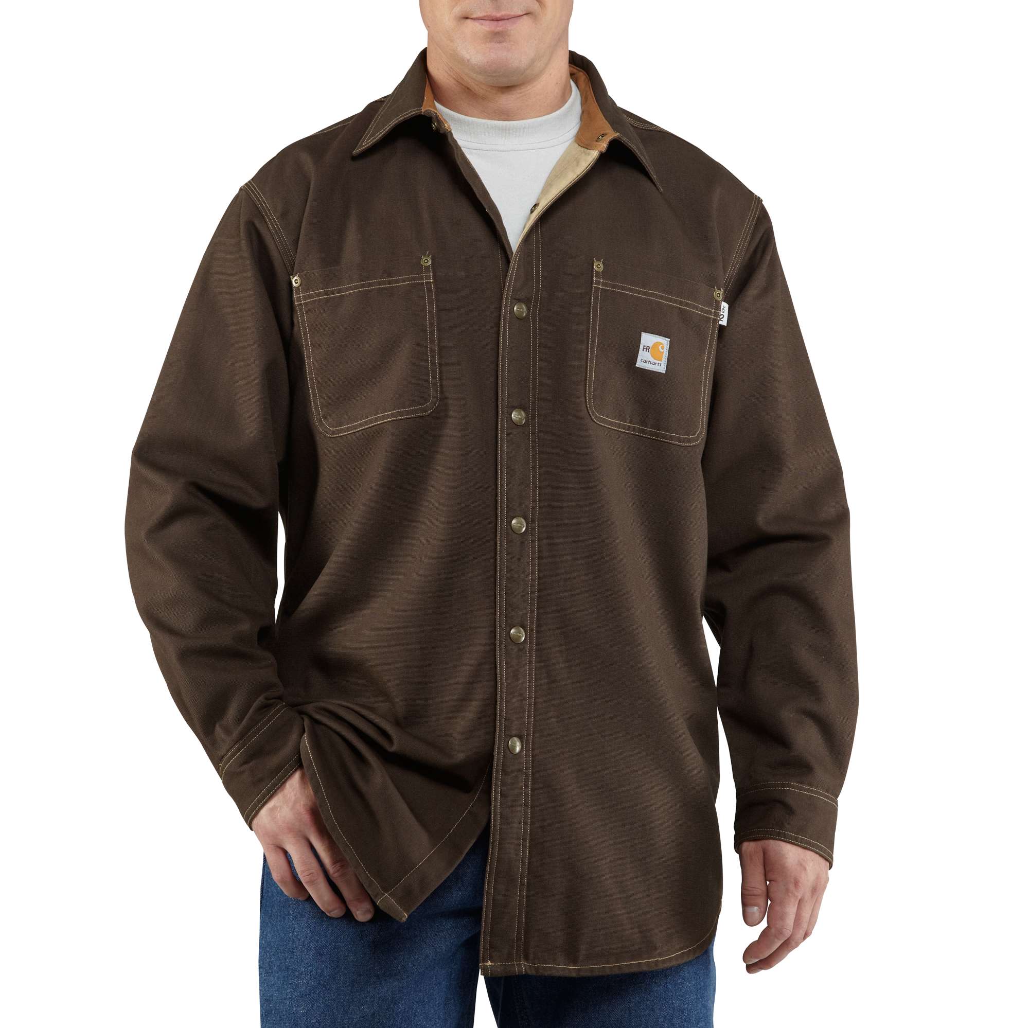 Men's Flame-Resistant Canvas Shirt Jac