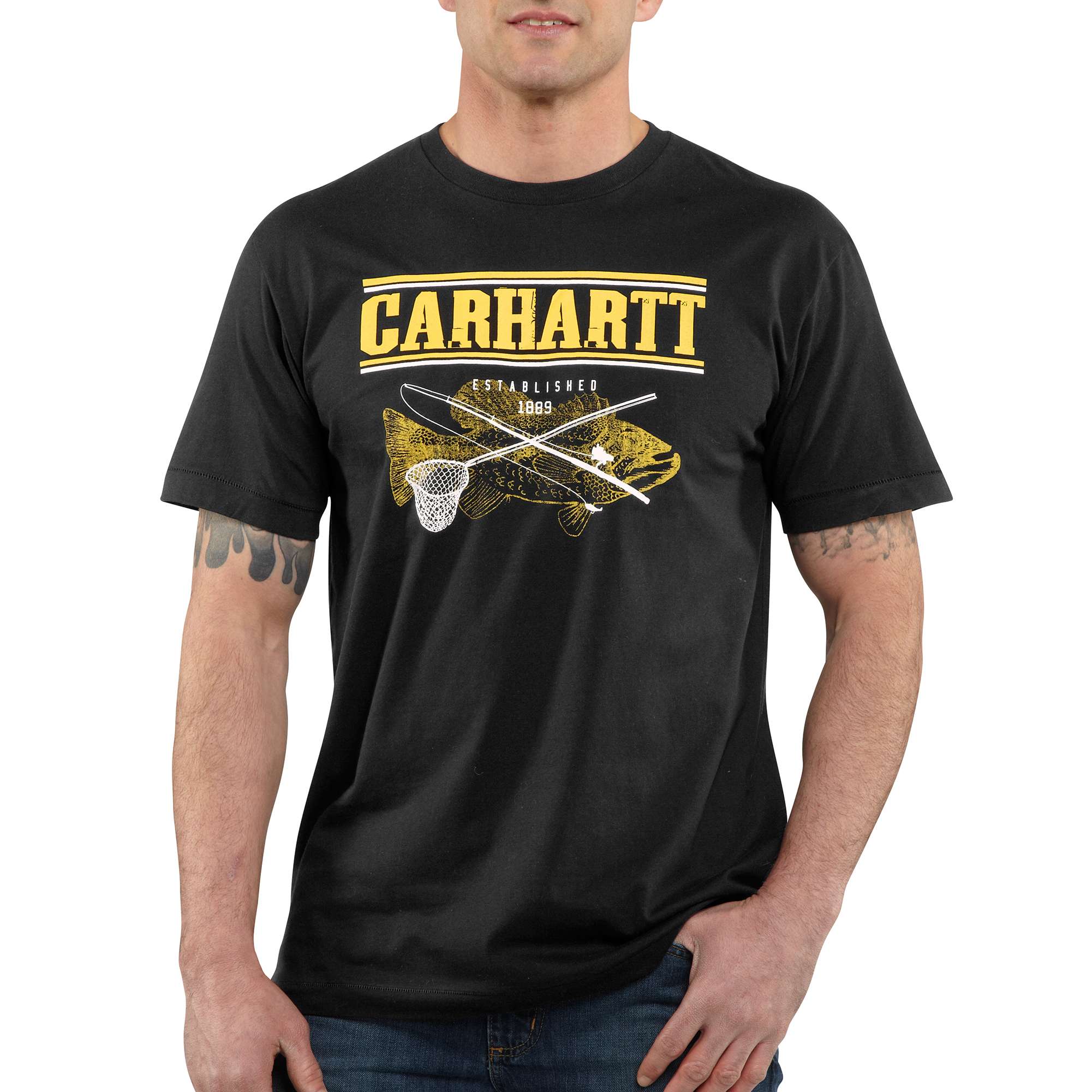 Graphic Net and Pole Short-Sleeve T-Shirt