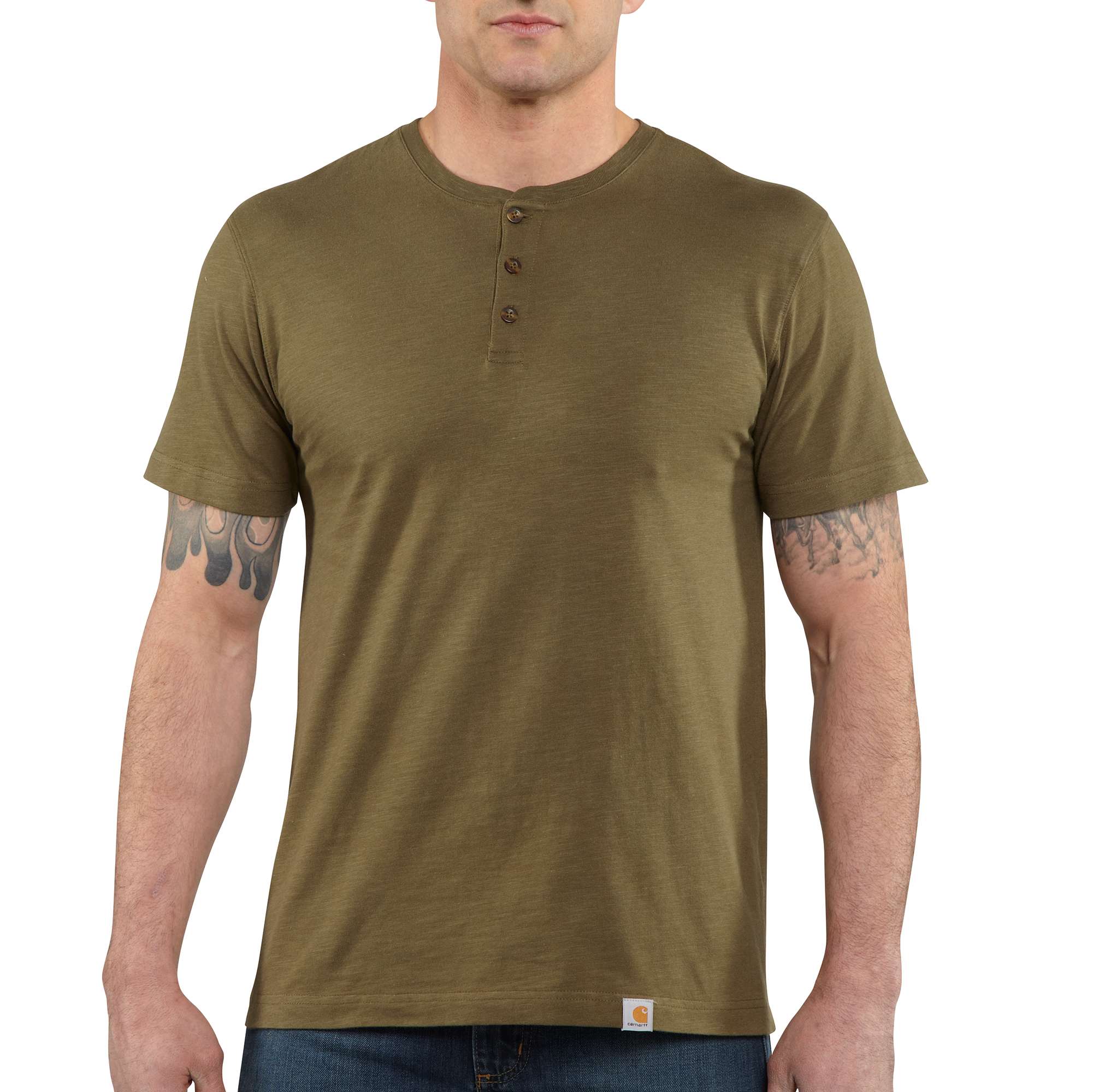 Slub Jersey Henley
